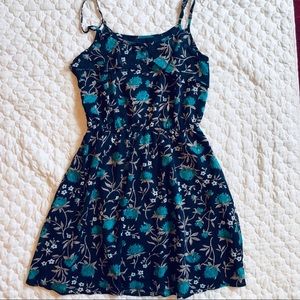 Loft Blue floral dress